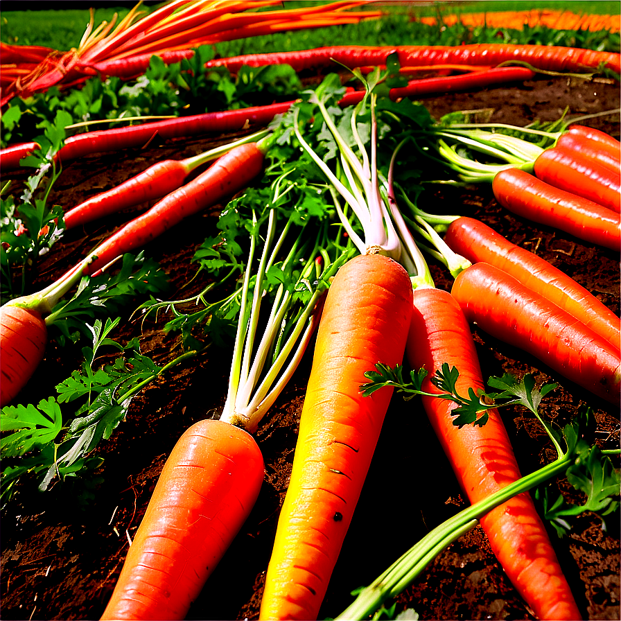 Carrot Field Png Nly