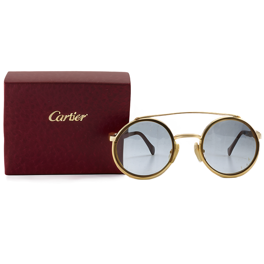 Cartier Round Glasses Png 55