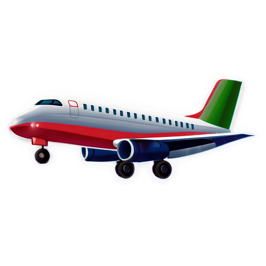 Cartoon Airplane Outline Png 25