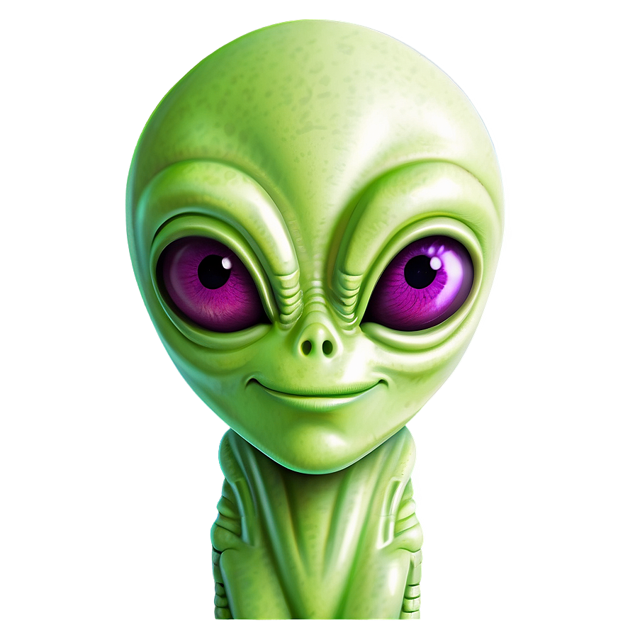 Cartoon Alien A