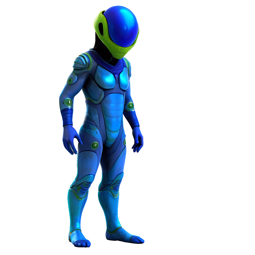 Cartoon Alien In Spacesuit Png 77