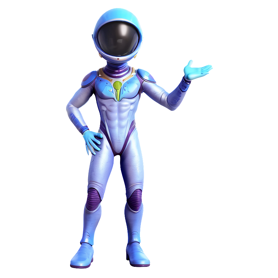 Cartoon Alien In Spacesuit Png Lqu