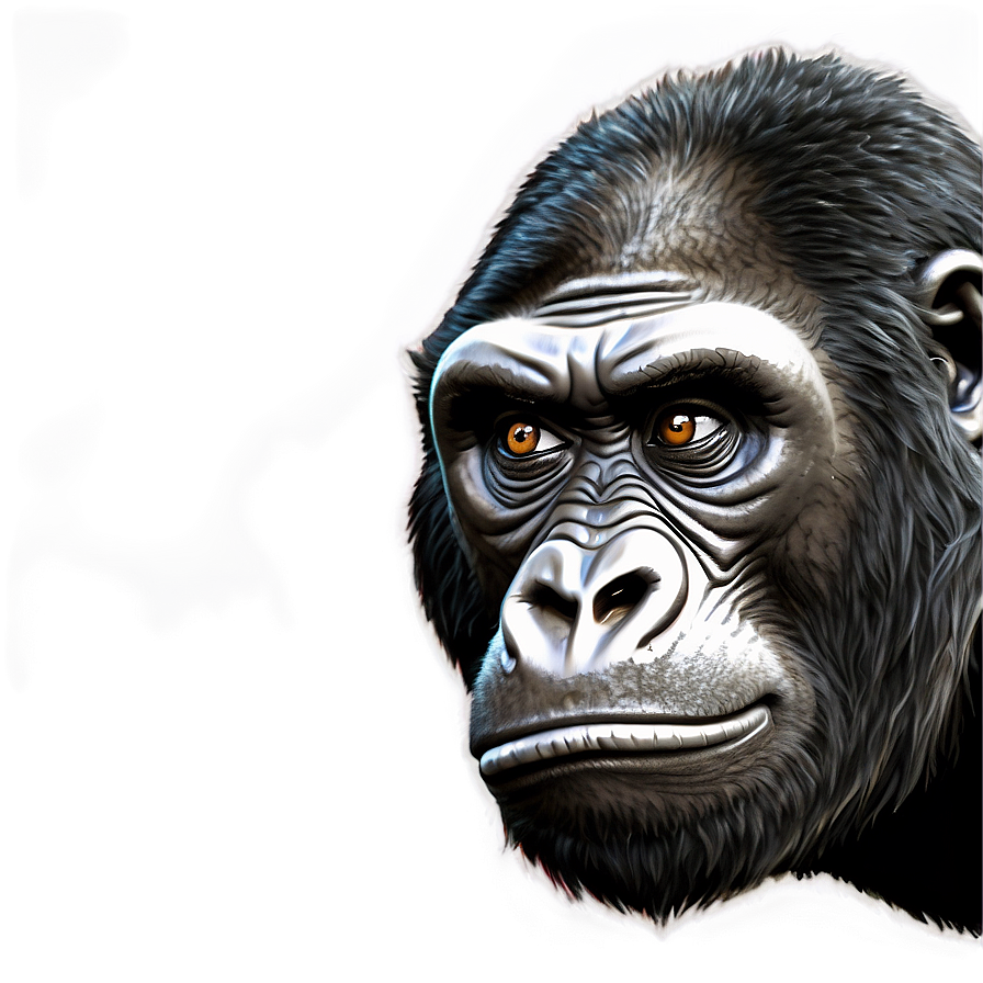 Cartoon Angry Gorilla Png Iia