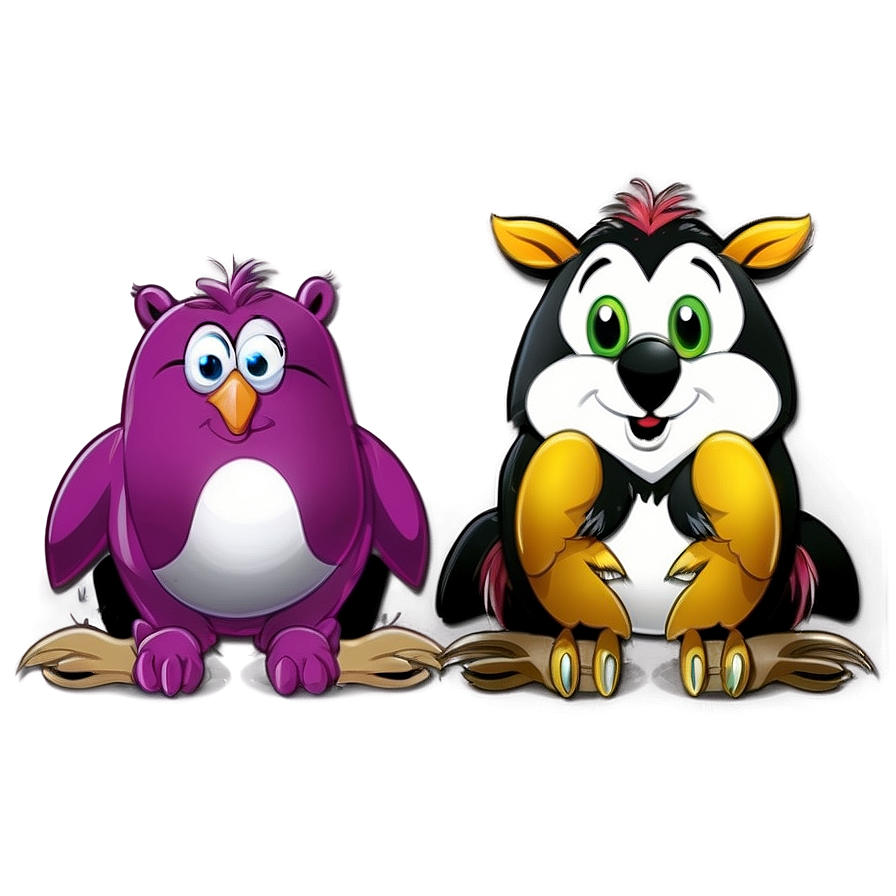 Cartoon Animals Png Qxv