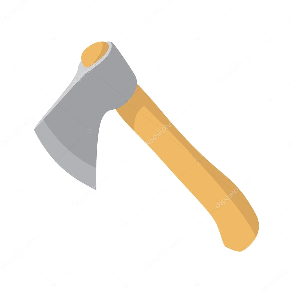 Cartoon Axe Illustration