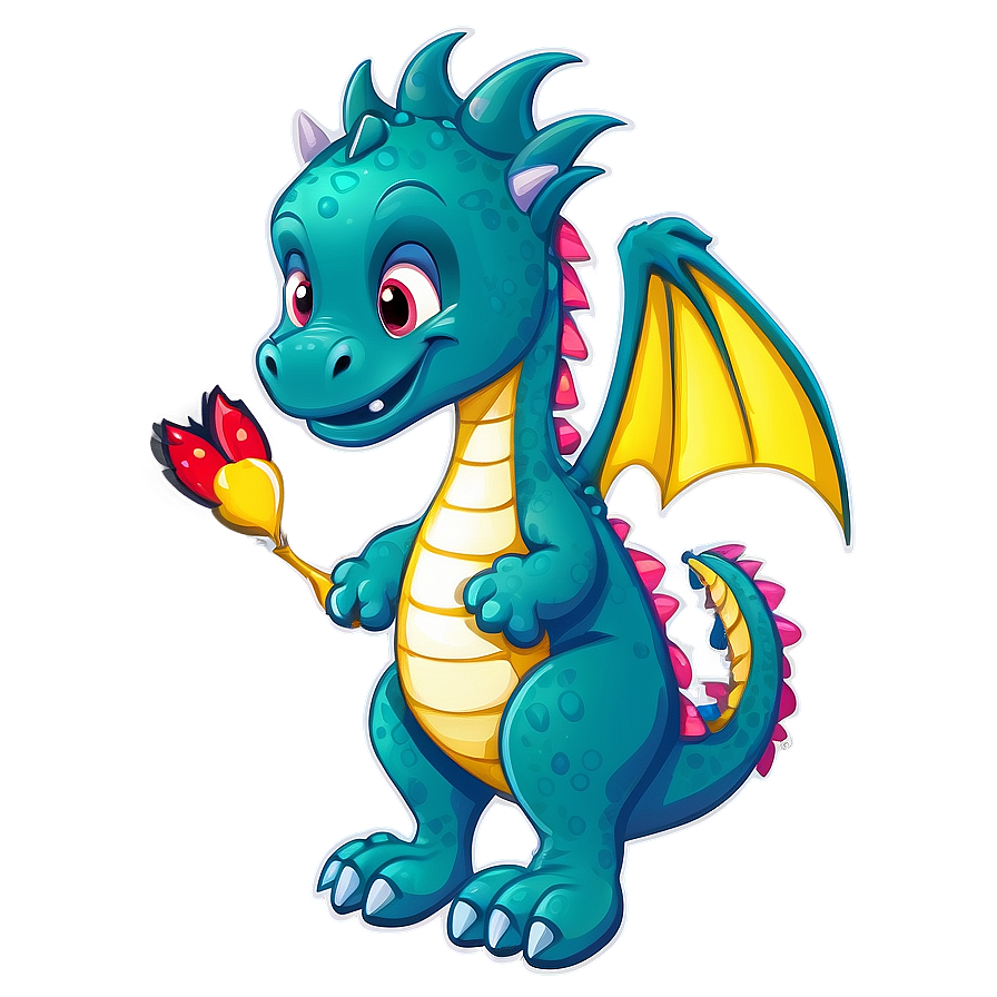 Cartoon Baby Dragon Png Cft