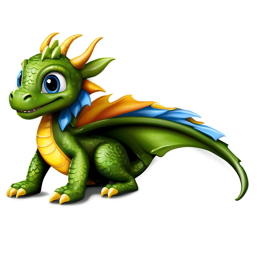 Cartoon Baby Dragon Png His