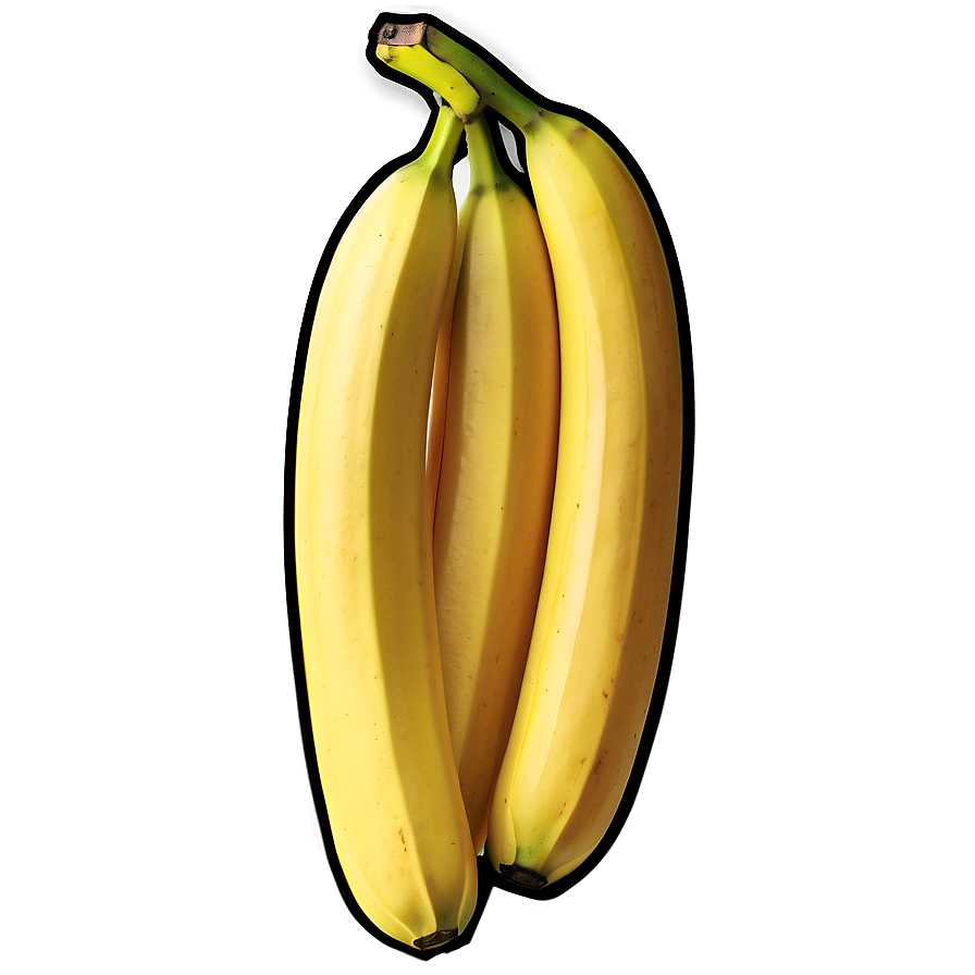 Cartoon Banana Character Png 05042024