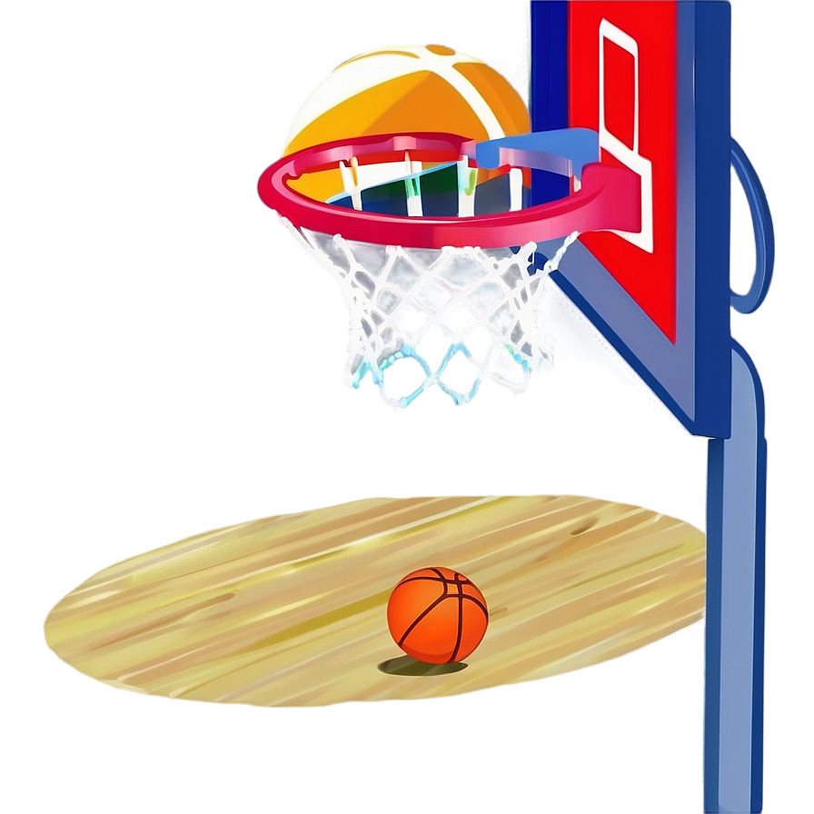 Cartoon Basketball Arena Png 06212024