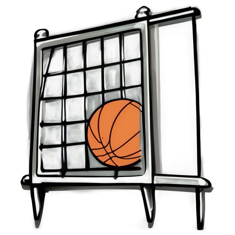 Cartoon Basketball Passion Png Oss62