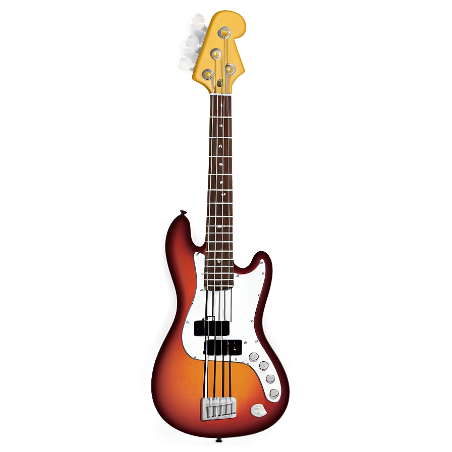 Cartoon Bass Guitar Png 92