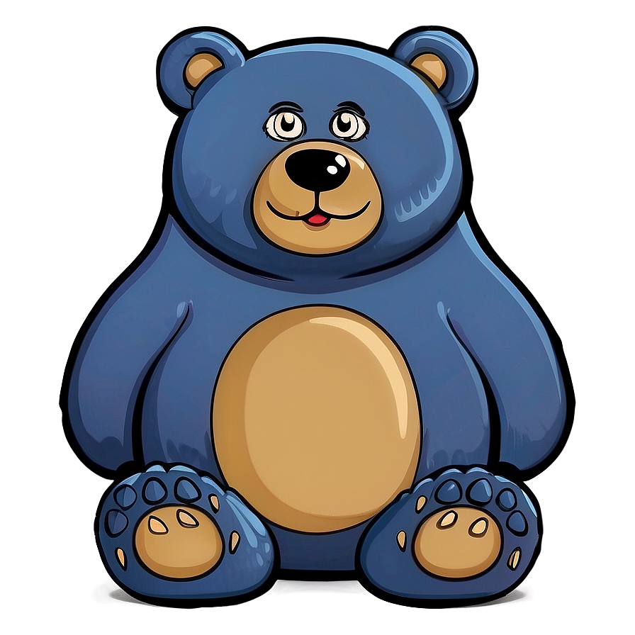 Cartoon Bear Living Quarters Png Eyy53