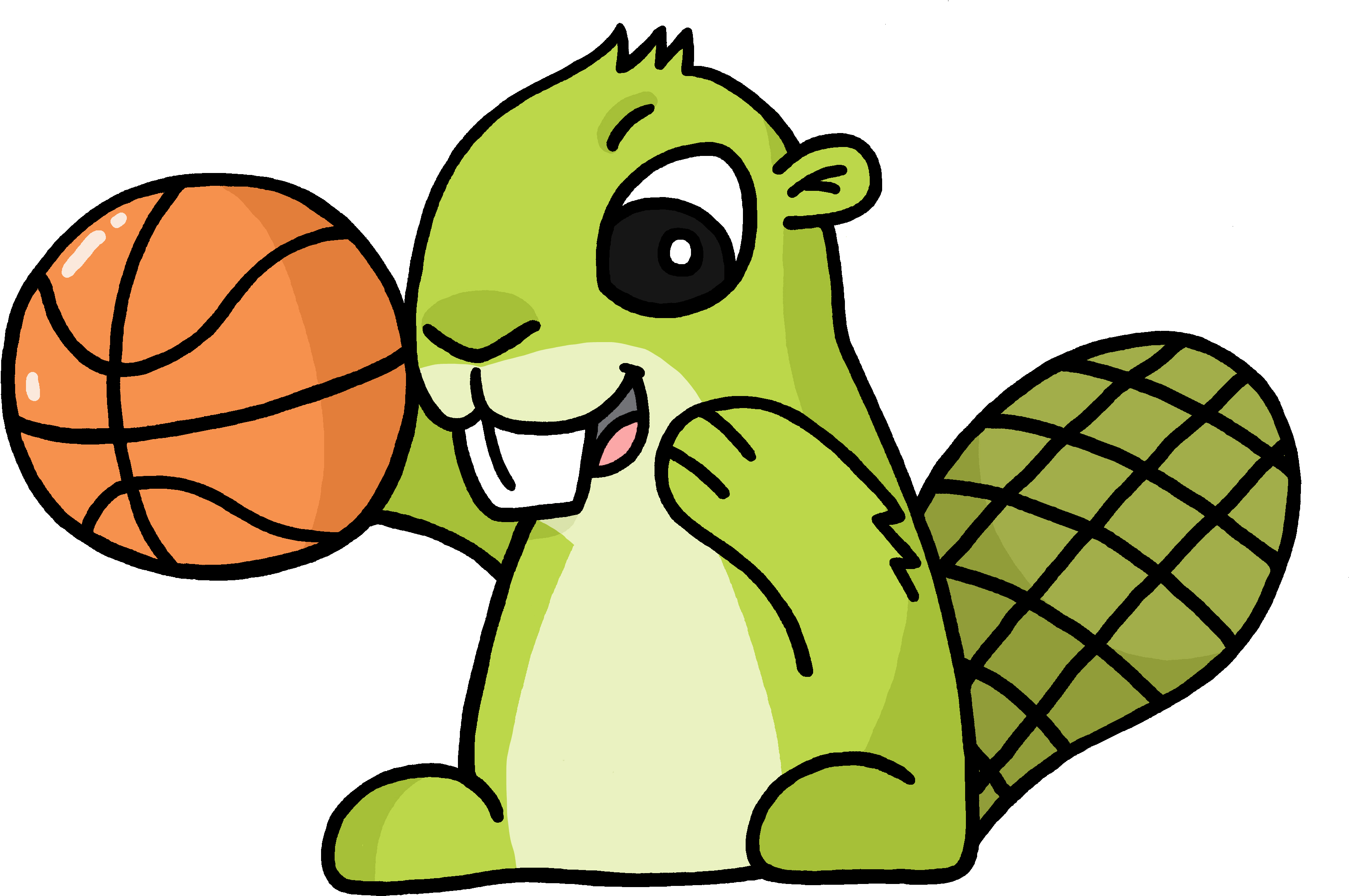 Basketball Adsy Png - Bunkieshop App - The App Beaver T Shirt PNG with transparent background