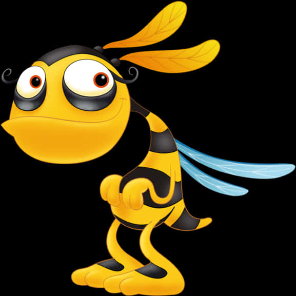 Cartoon Bee Character