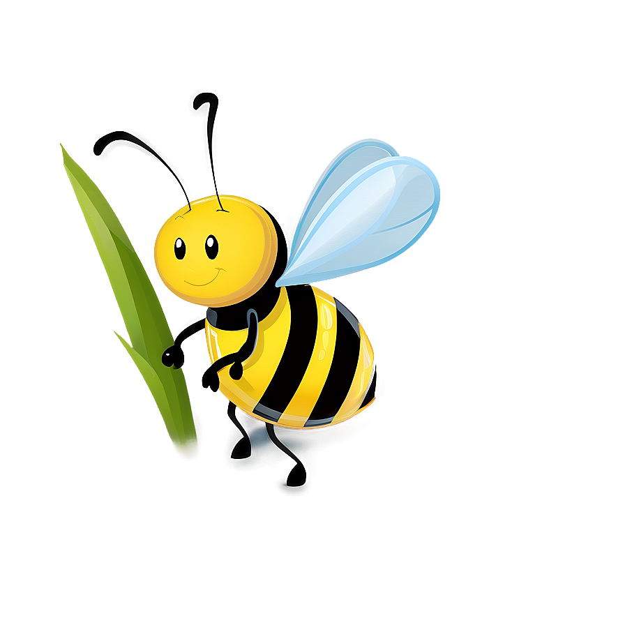Cartoon Bee PNG uhb67 PNG with transparent background