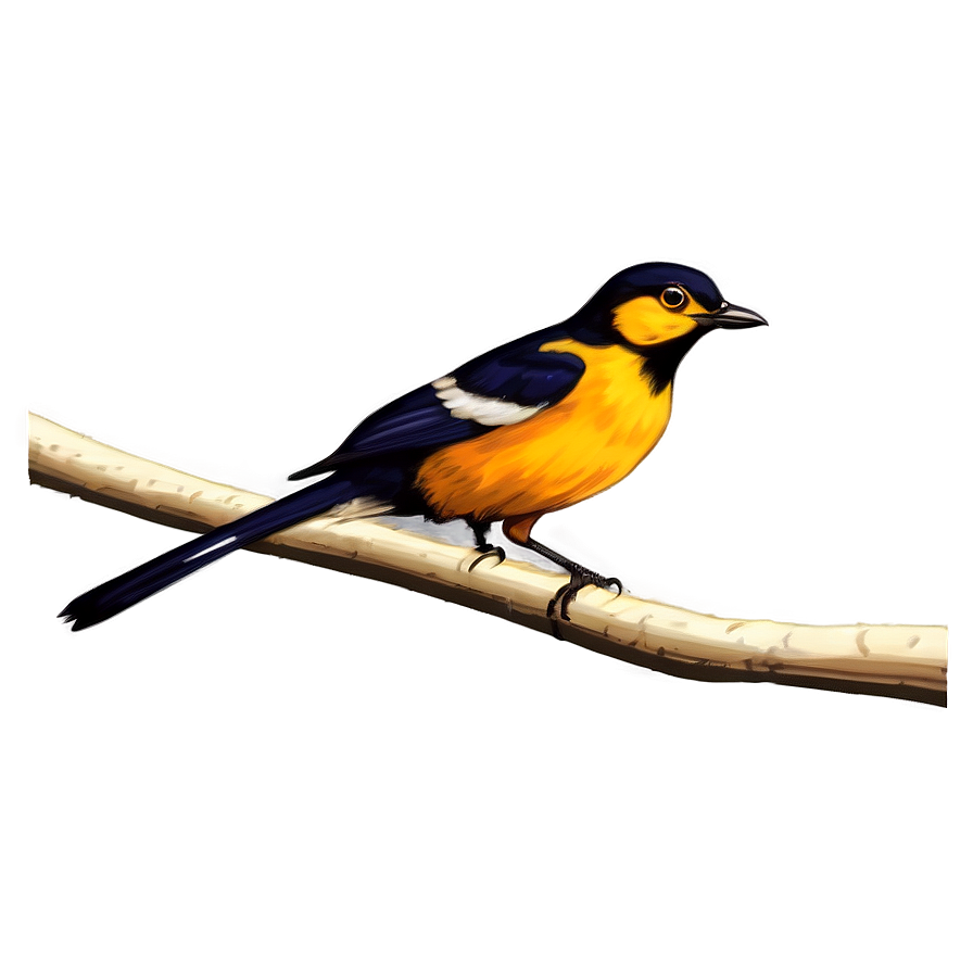 Cartoon Bird At Sunset Png Lnn