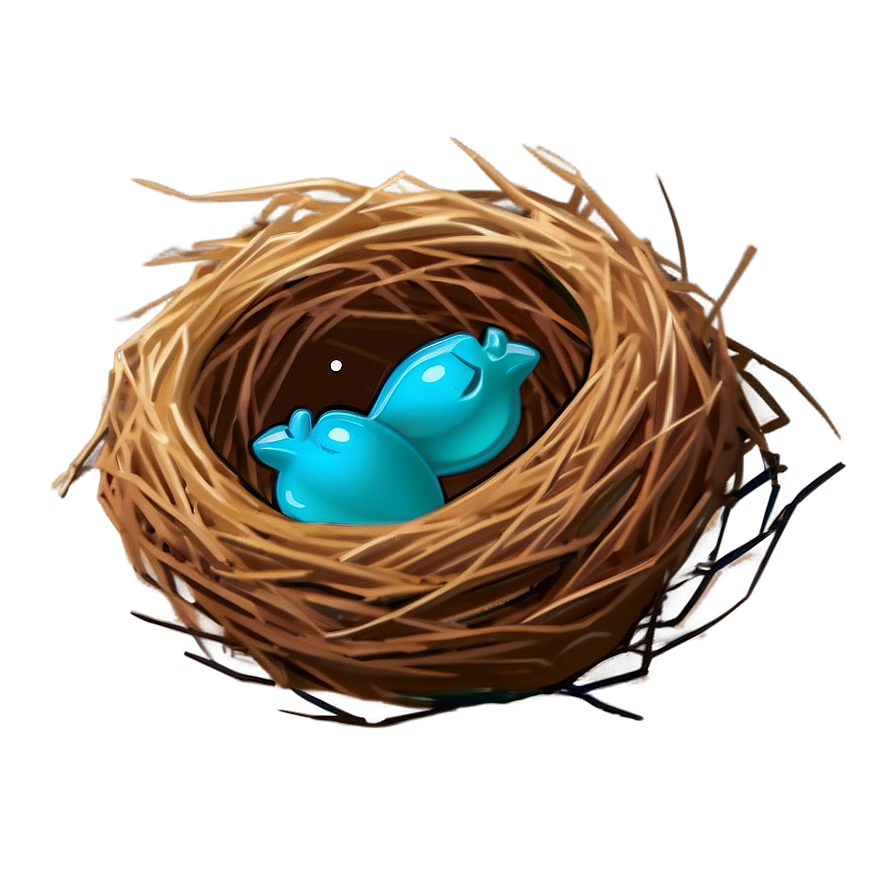 Cartoon Bird Nest Png Vjm