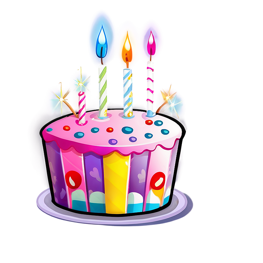 Cartoon Birthday Cake Png 24