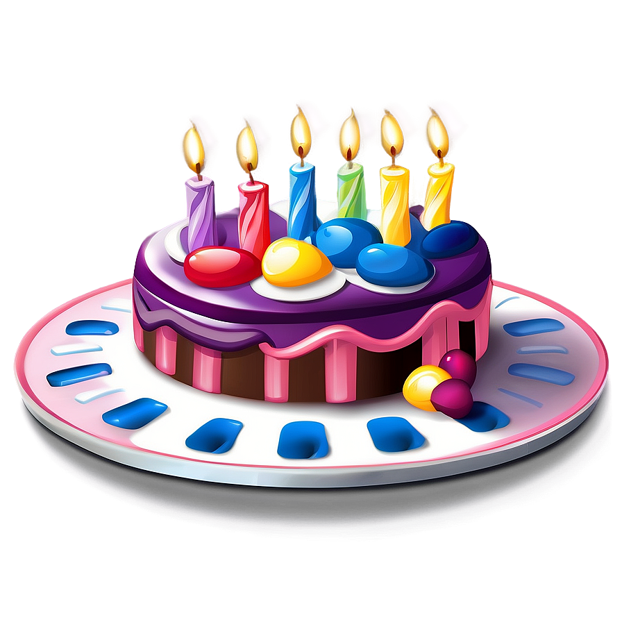 Cartoon Birthday Cake Png Ggu56