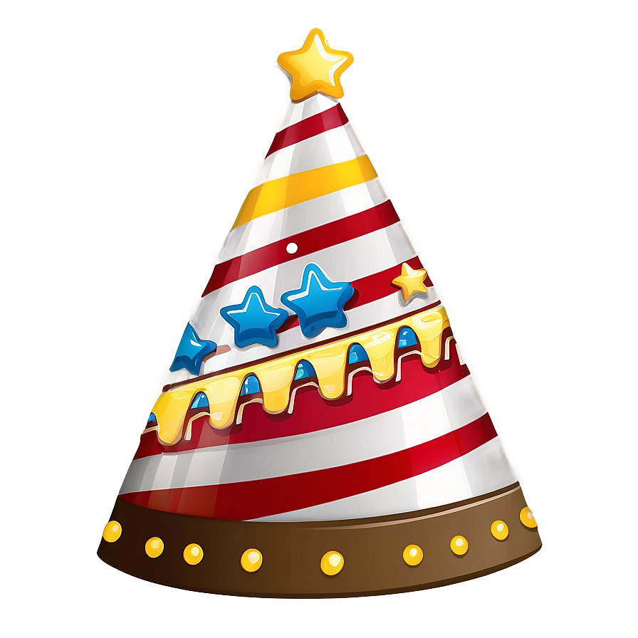 Cartoon Birthday Hat PNG mej PNG image with a transparent background, free high-resolution download