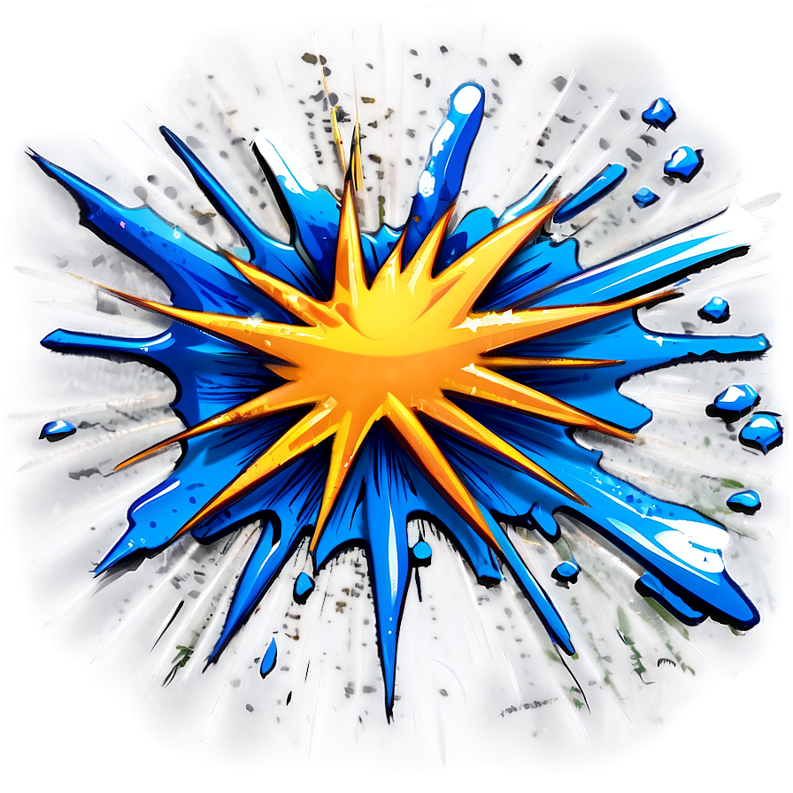 Cartoon Blast Effect PNG 06212024 PNG image with a transparent background, free high-resolution download