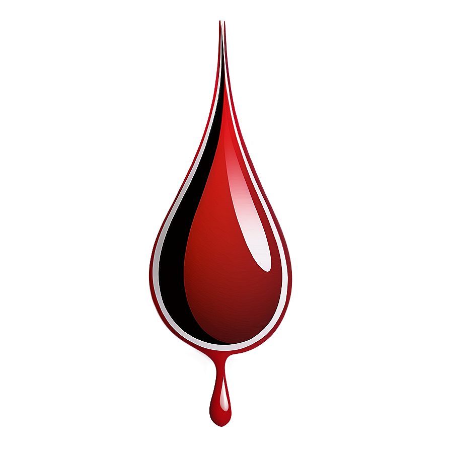 Cartoon Blood Drop Png Aef44