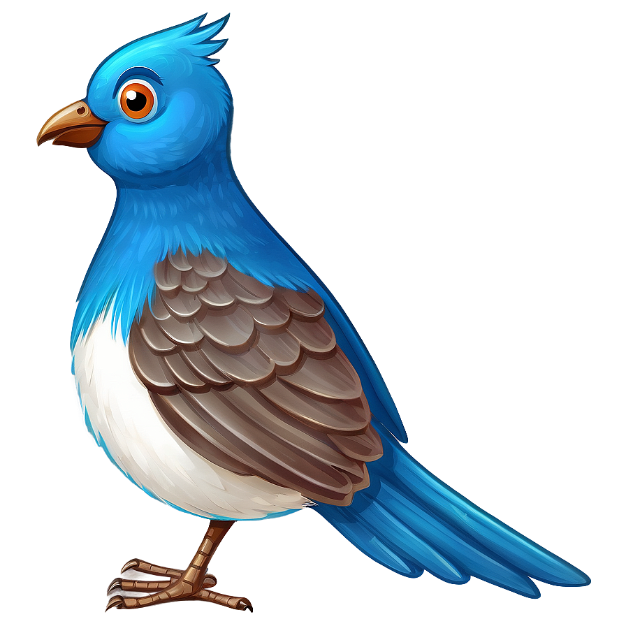 Cartoon Blue Bird Png Mun96