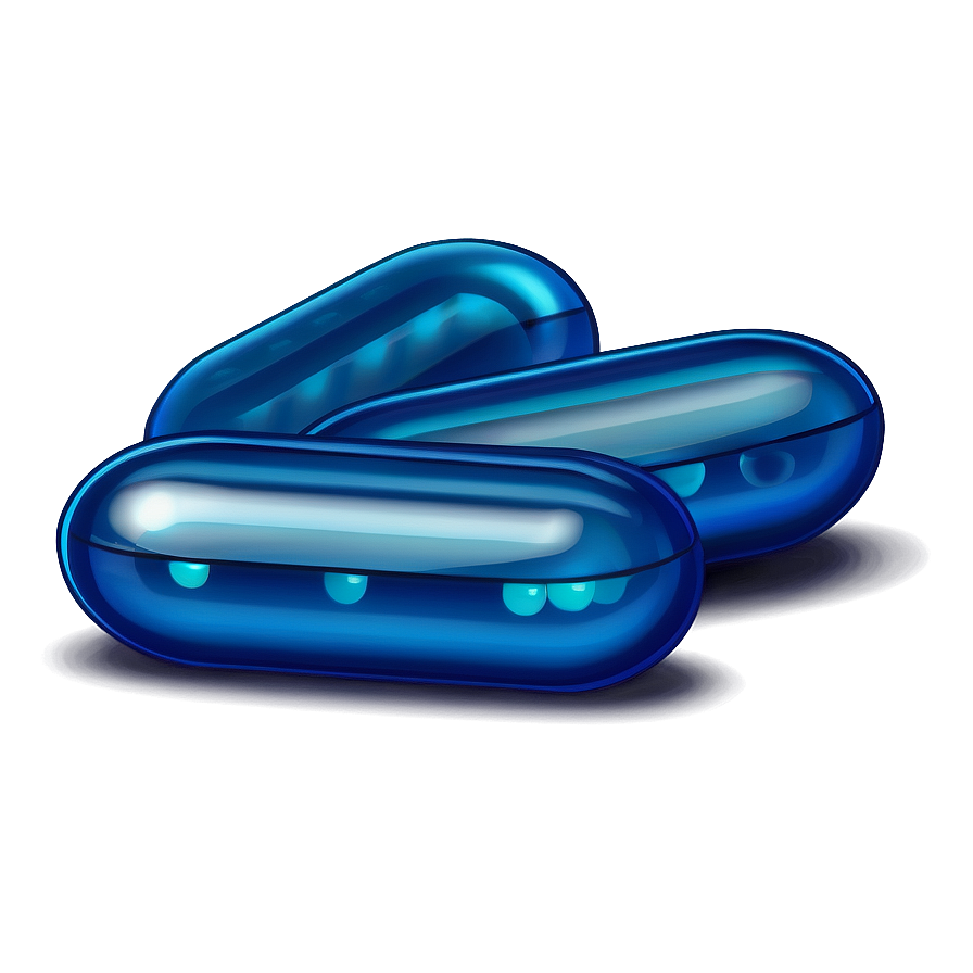 Cartoon Blue Pill Png Ncb