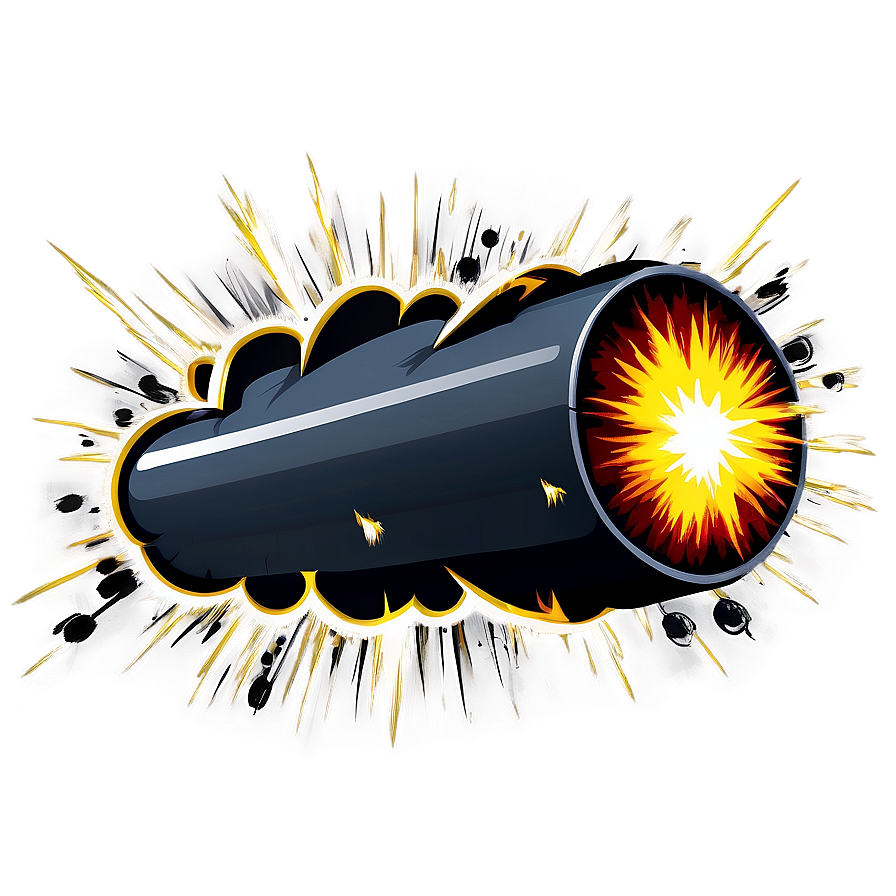 Cartoon Bomb Explode Png Mwi46