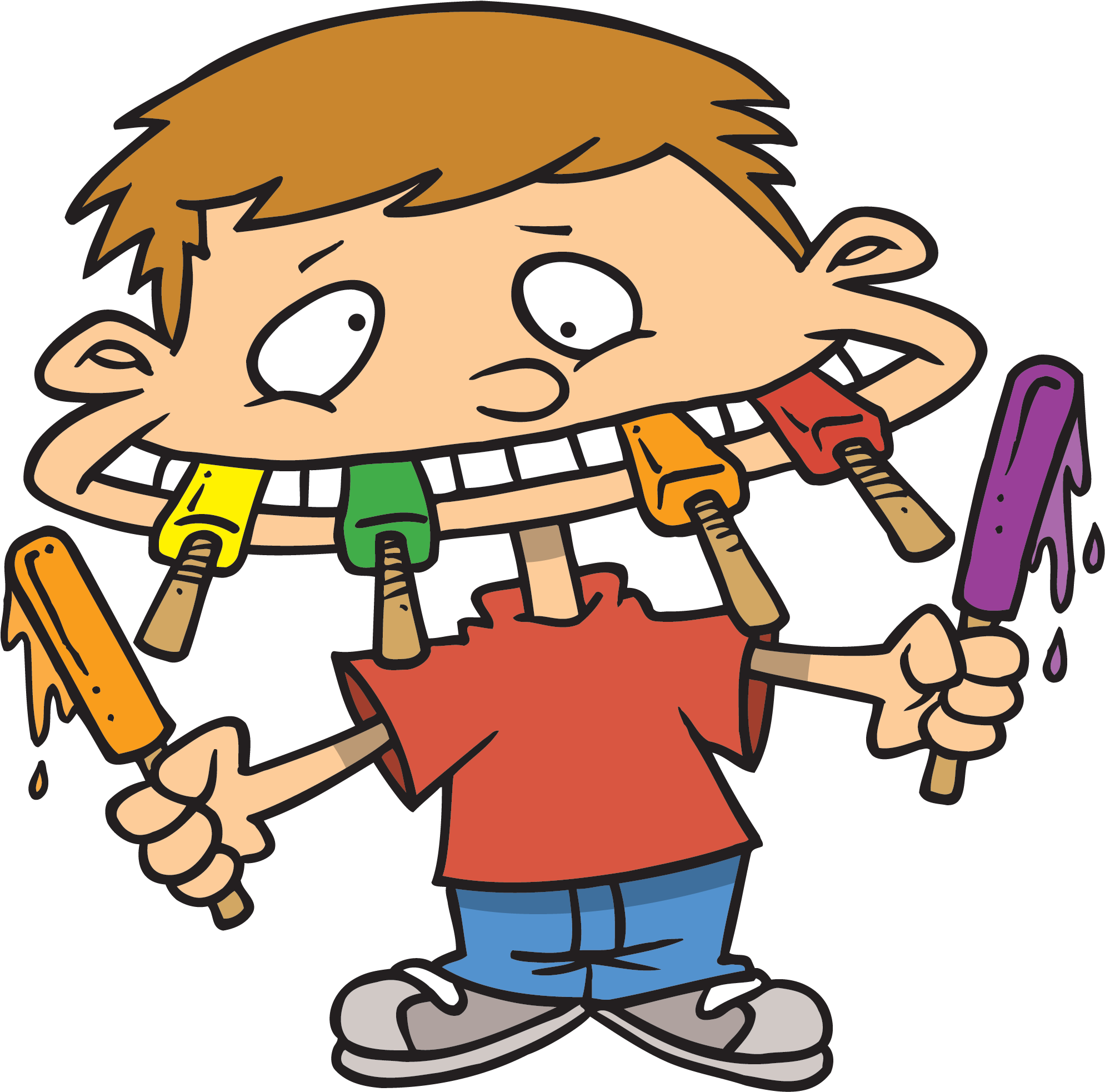 Cartoon Pictures Of Junk Food - Eating Junk Food Clipart PNG with transparent background