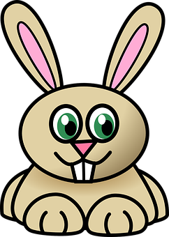 Cartoon Bunny Graphic