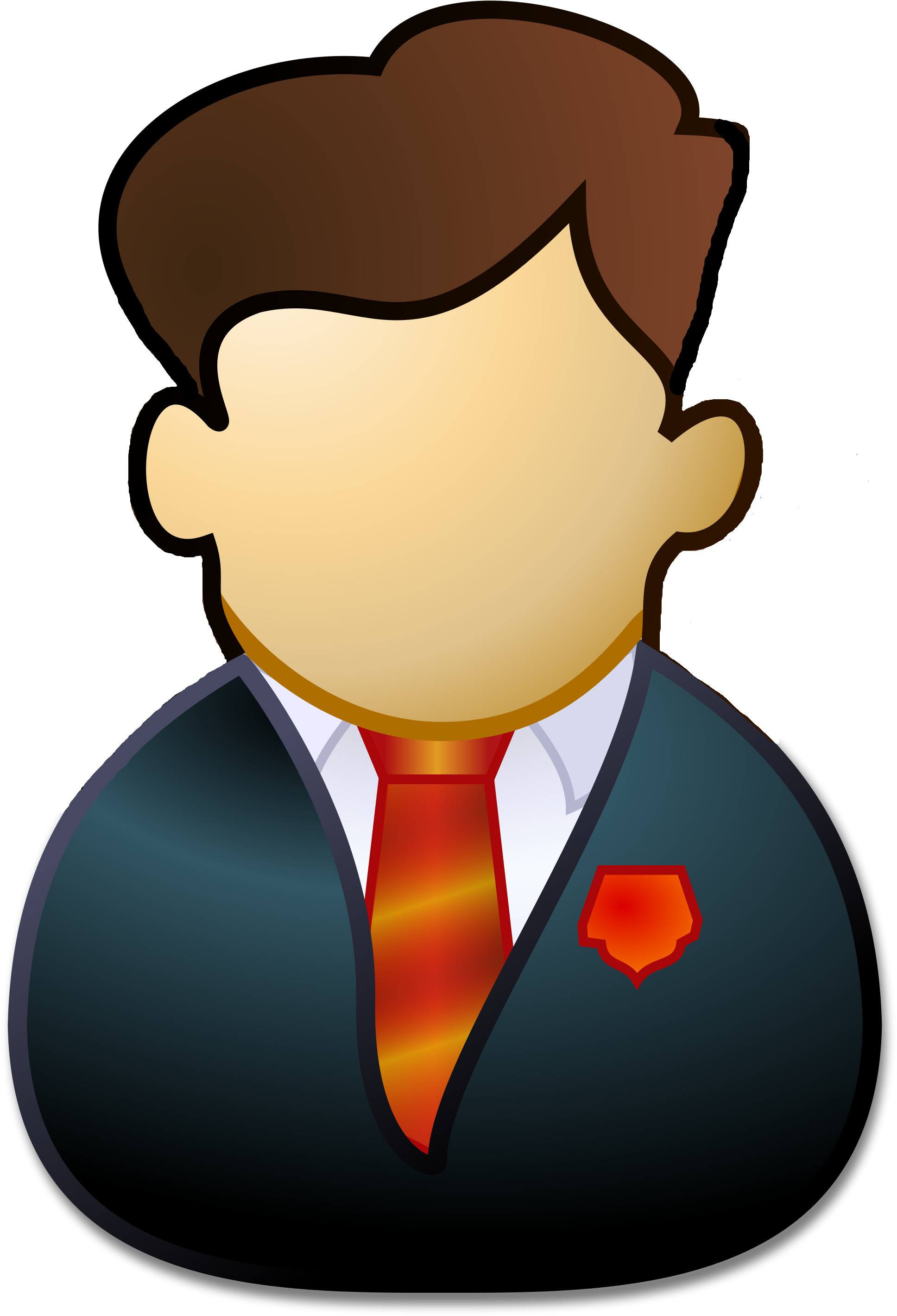 Cartoon Businessman Avatar