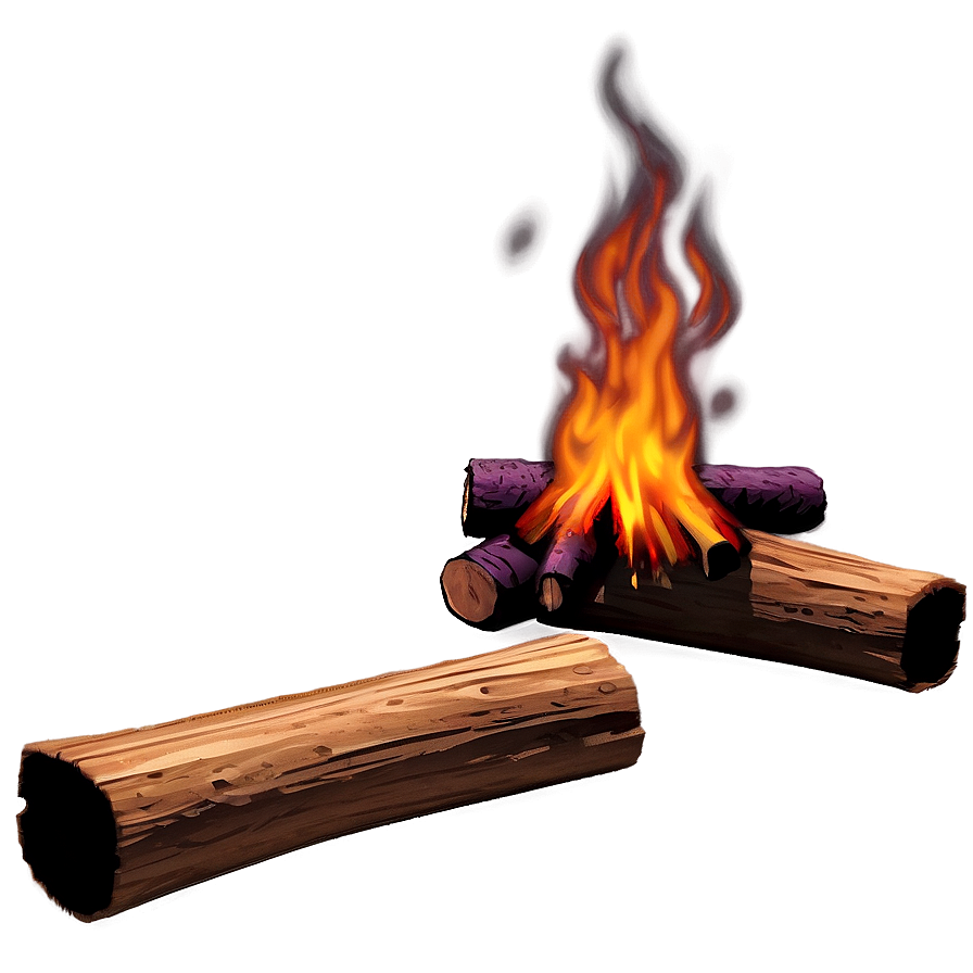 Cartoon Campfire PNG 50 PNG image with a transparent background, free high-resolution download