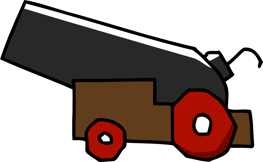 Cartoon Cannon Illustration