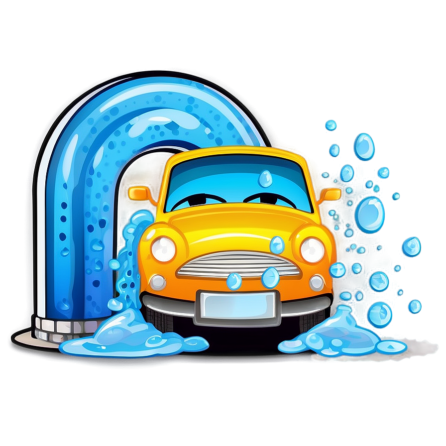 Cartoon Car Wash Clipart Png 43