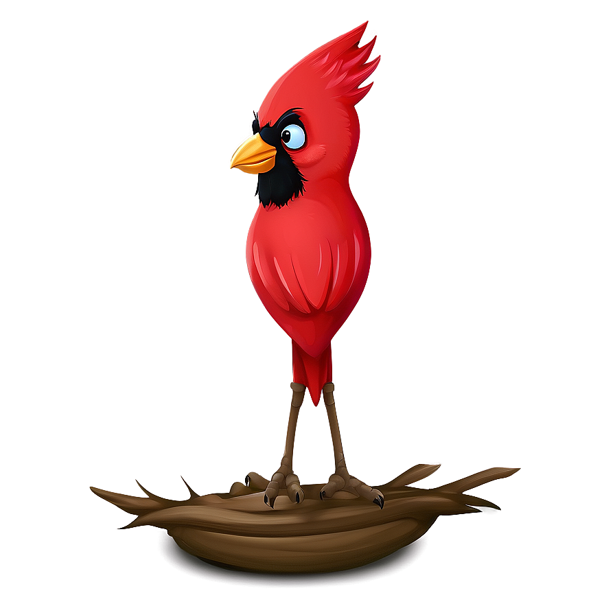 Cartoon Cardinal Bird Png 57