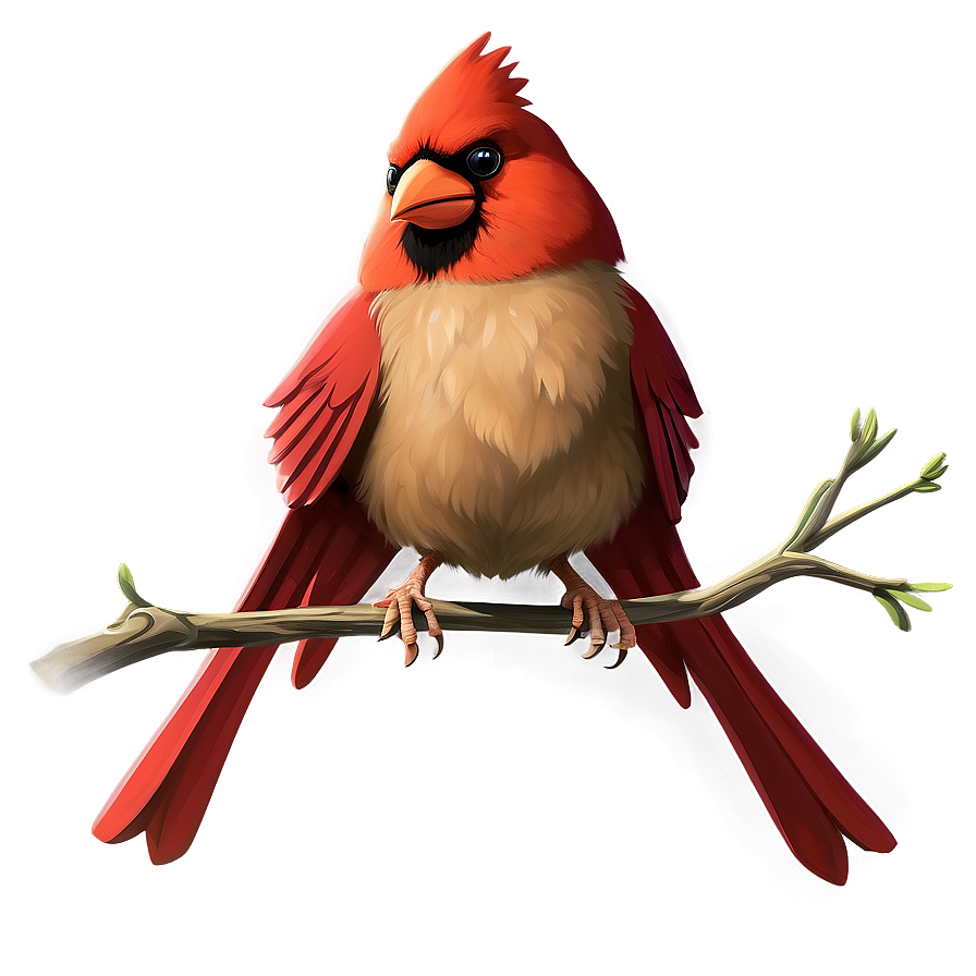 Cartoon Cardinal Png 05242024