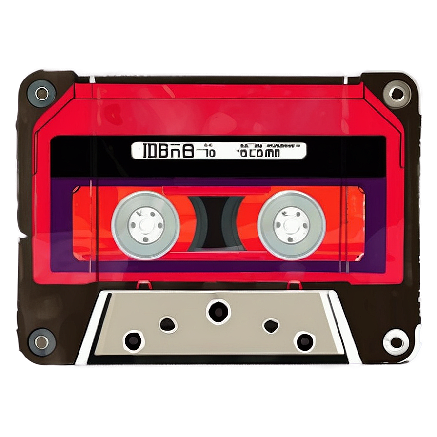 Cartoon Cassette Tape Png 05252024