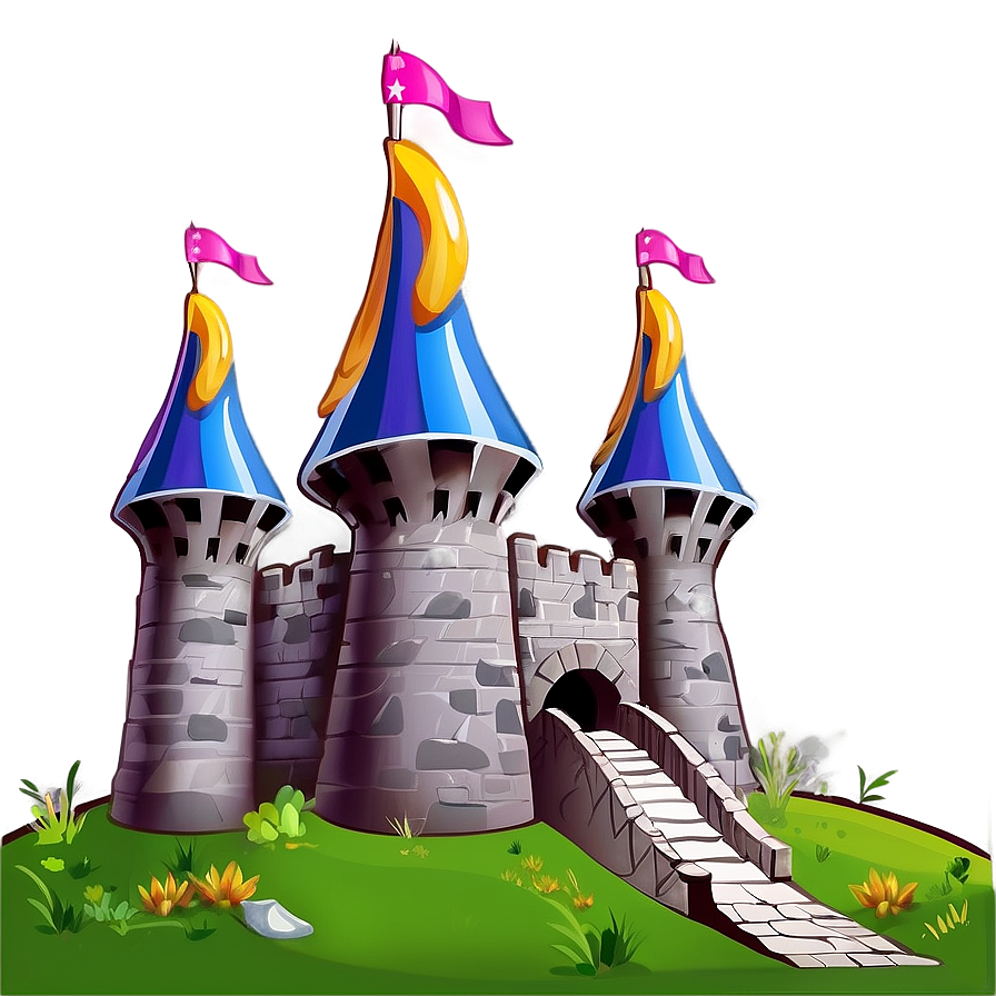 Cartoon Castle Png 35