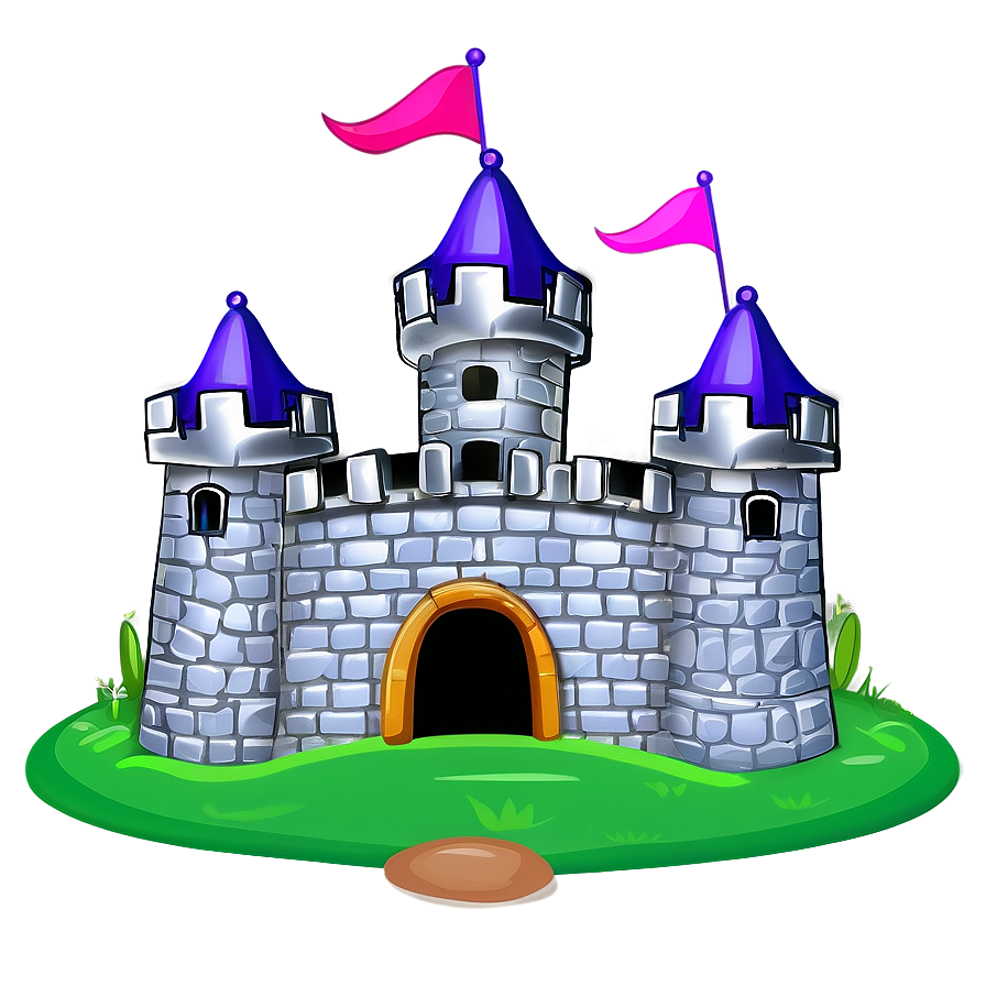 Cartoon Castle Png Udb