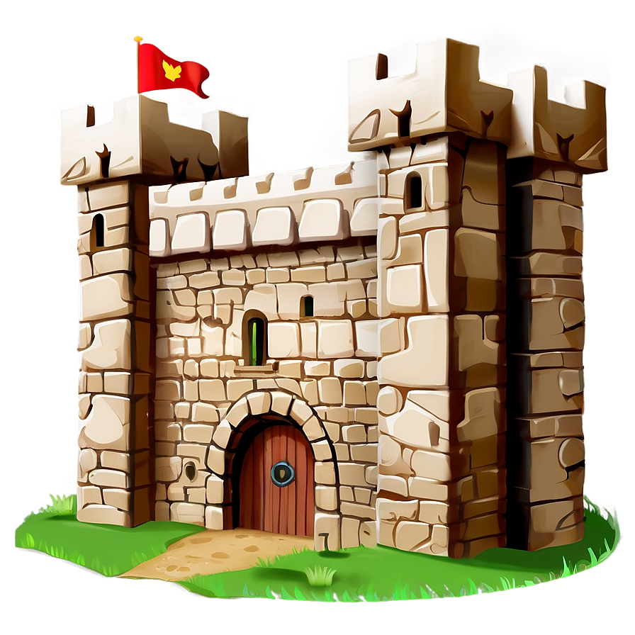 Cartoon Castle Under Siege Png 80