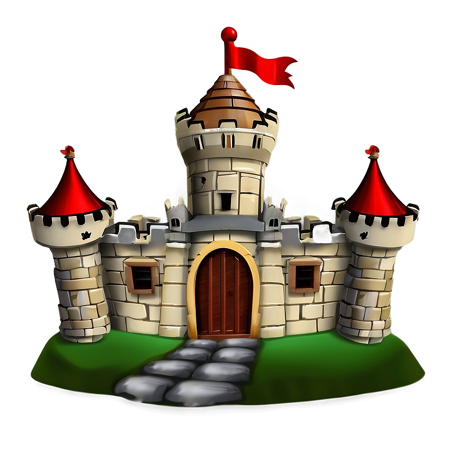 Cartoon Castles Png Pac