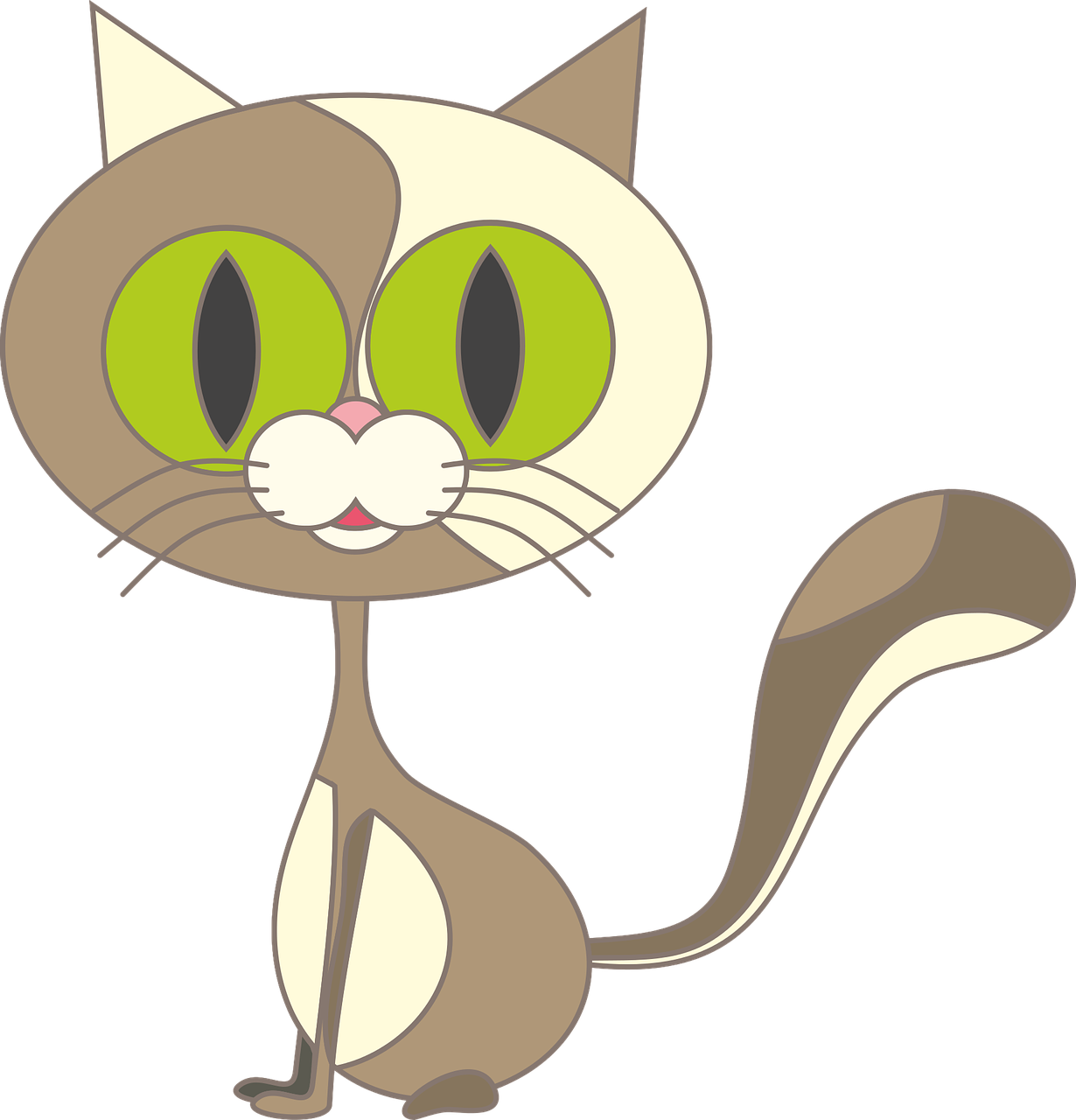 Cartoon Cat Illustration