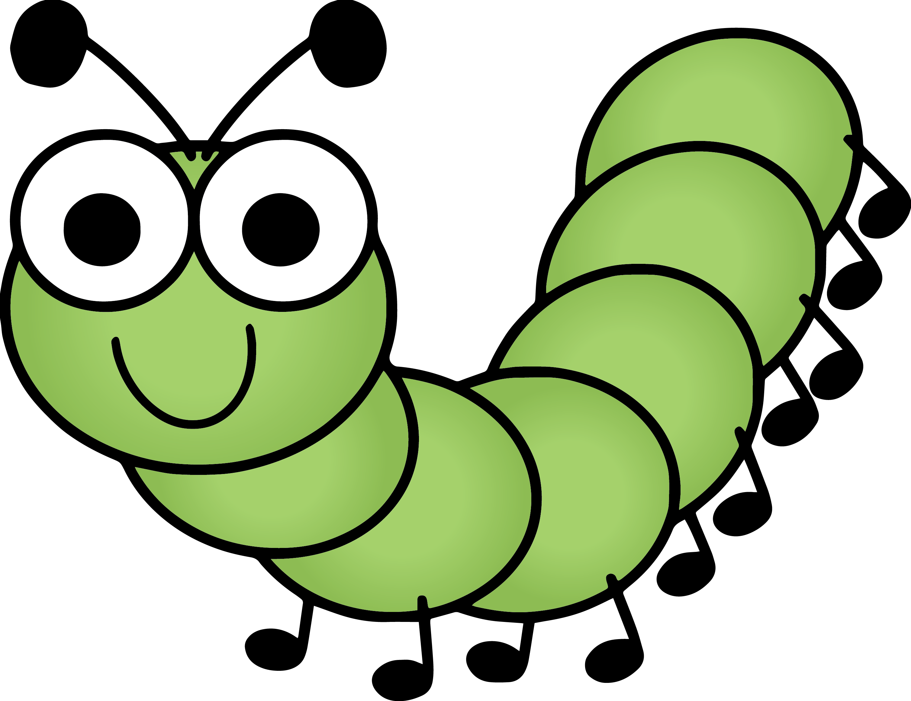 Caterpillar Png - Caterpillar Clipart Transparent Background, Png Download PNG with transparent background