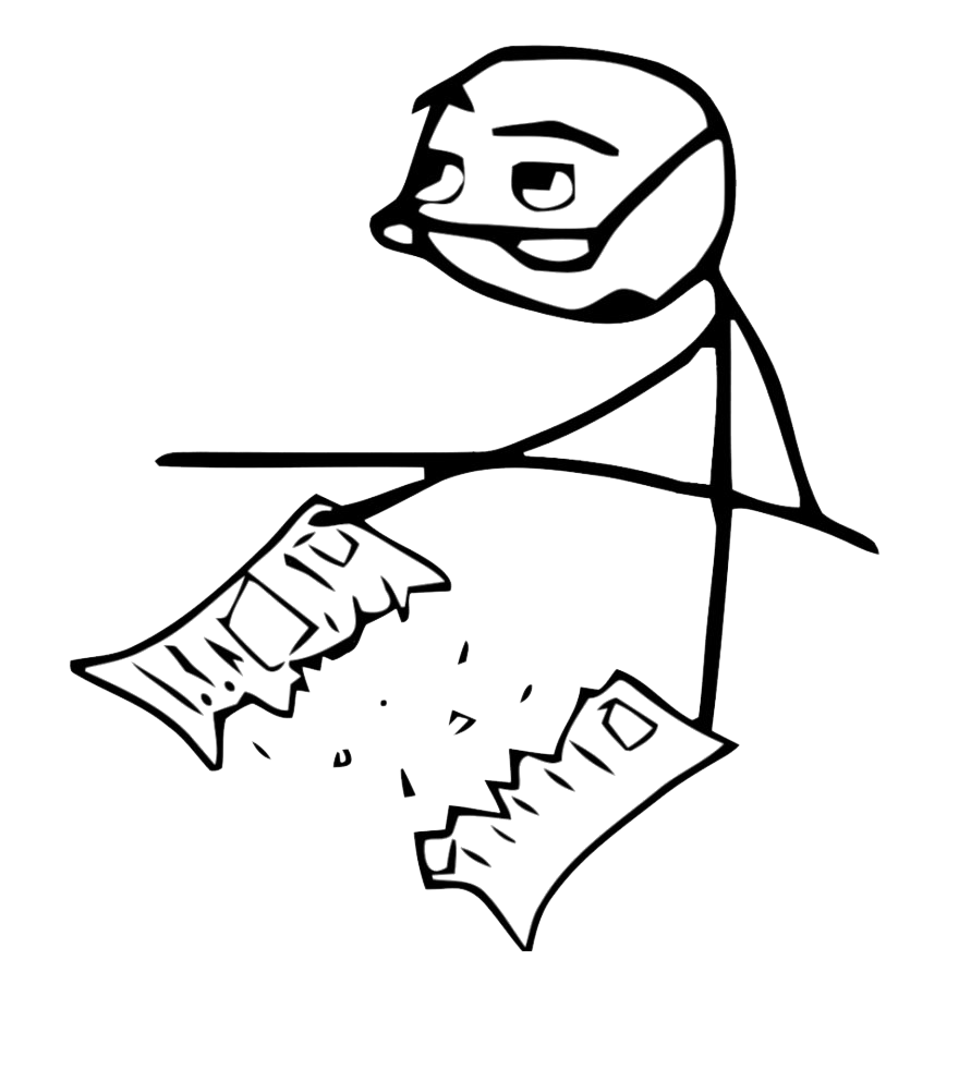 Cartoon Cereal Spillage PNG with transparent background