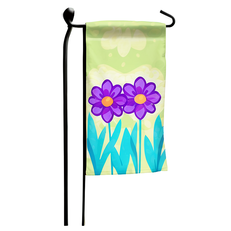 Cartoon Character Garden Flag Png 06292024