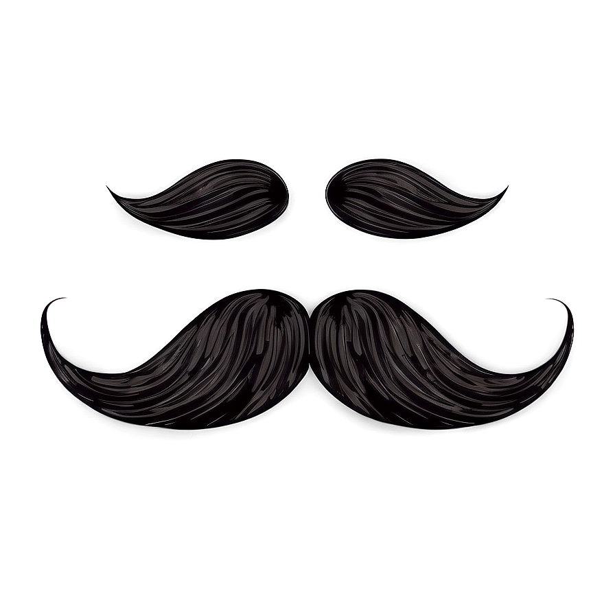 Cartoon Character Mustache PNG oko PNG image with a transparent background, free high-resolution download
