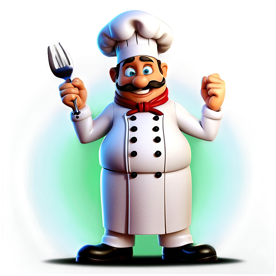 Cartoon Chef Png Itk72