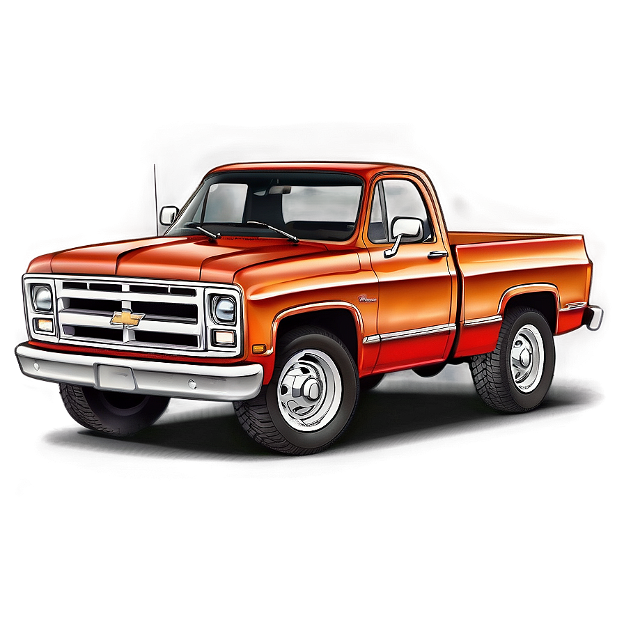 Cartoon Chevy Truck Png Jwx7