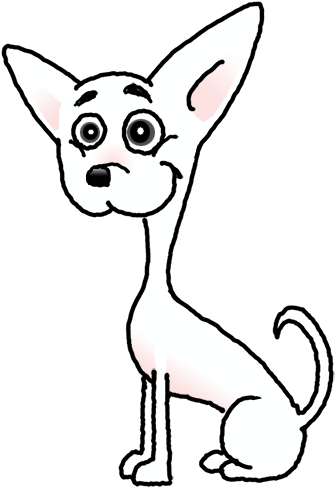 Cartoon Chihuahua Drawing